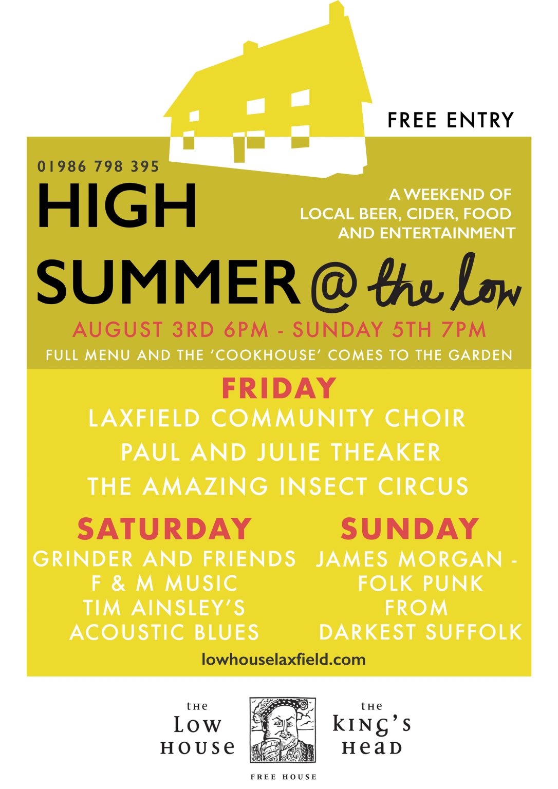 High Summer At The Low House Http lowhouselaxfield Klabang